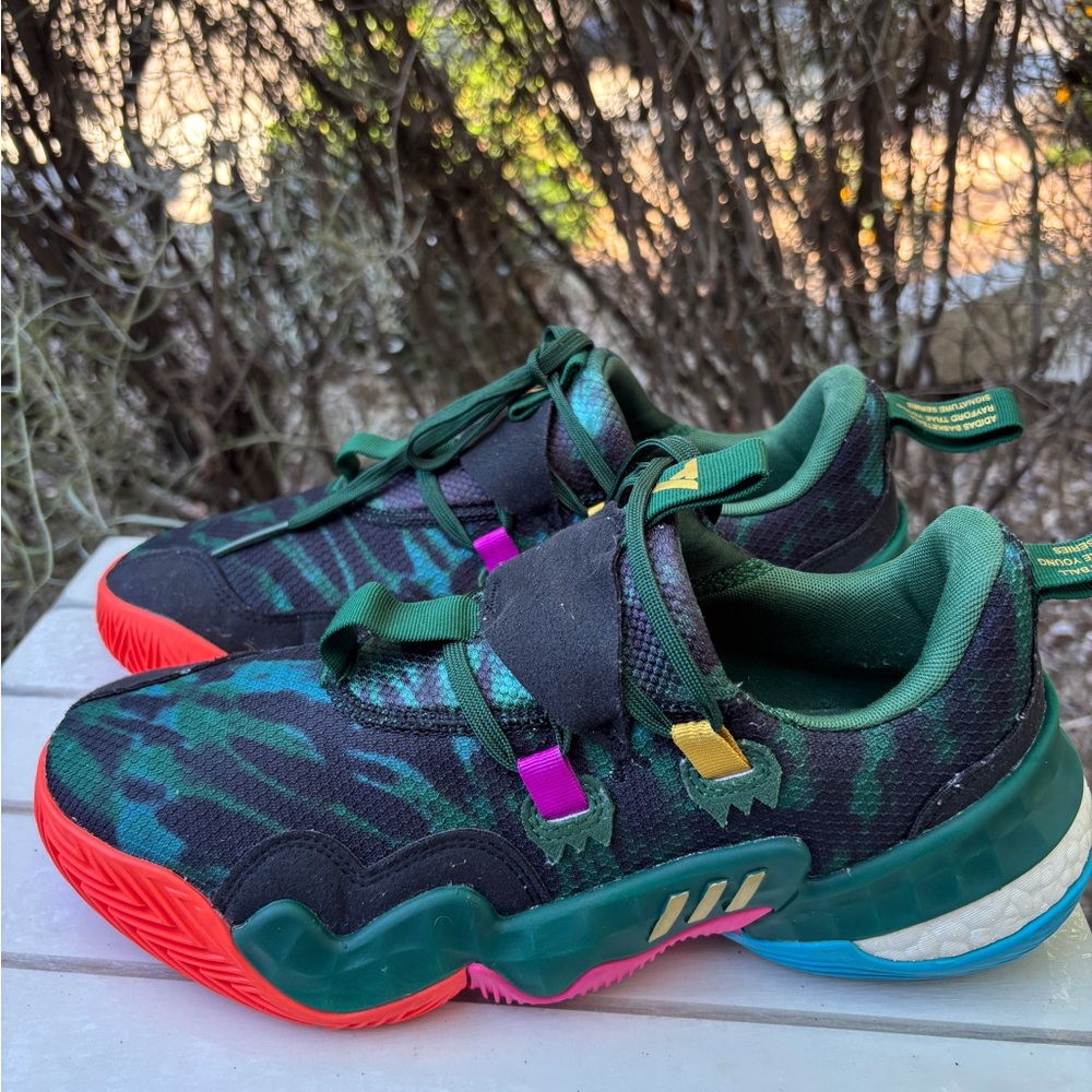 Adidas Men's Trae Young 1 Basketball Sneakers Shoes Multicolor Size 10